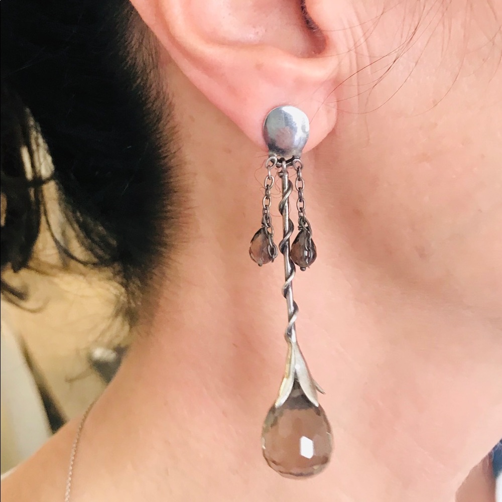 SALE 🎉Smoky Quartz and Sterling Silver